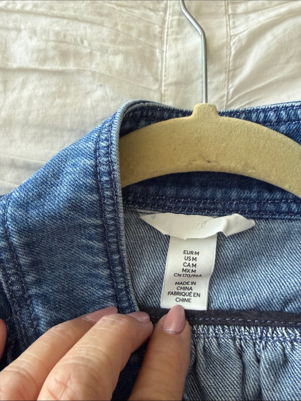 Blue Denim Button-Front Jacket - Picture 3 of 3